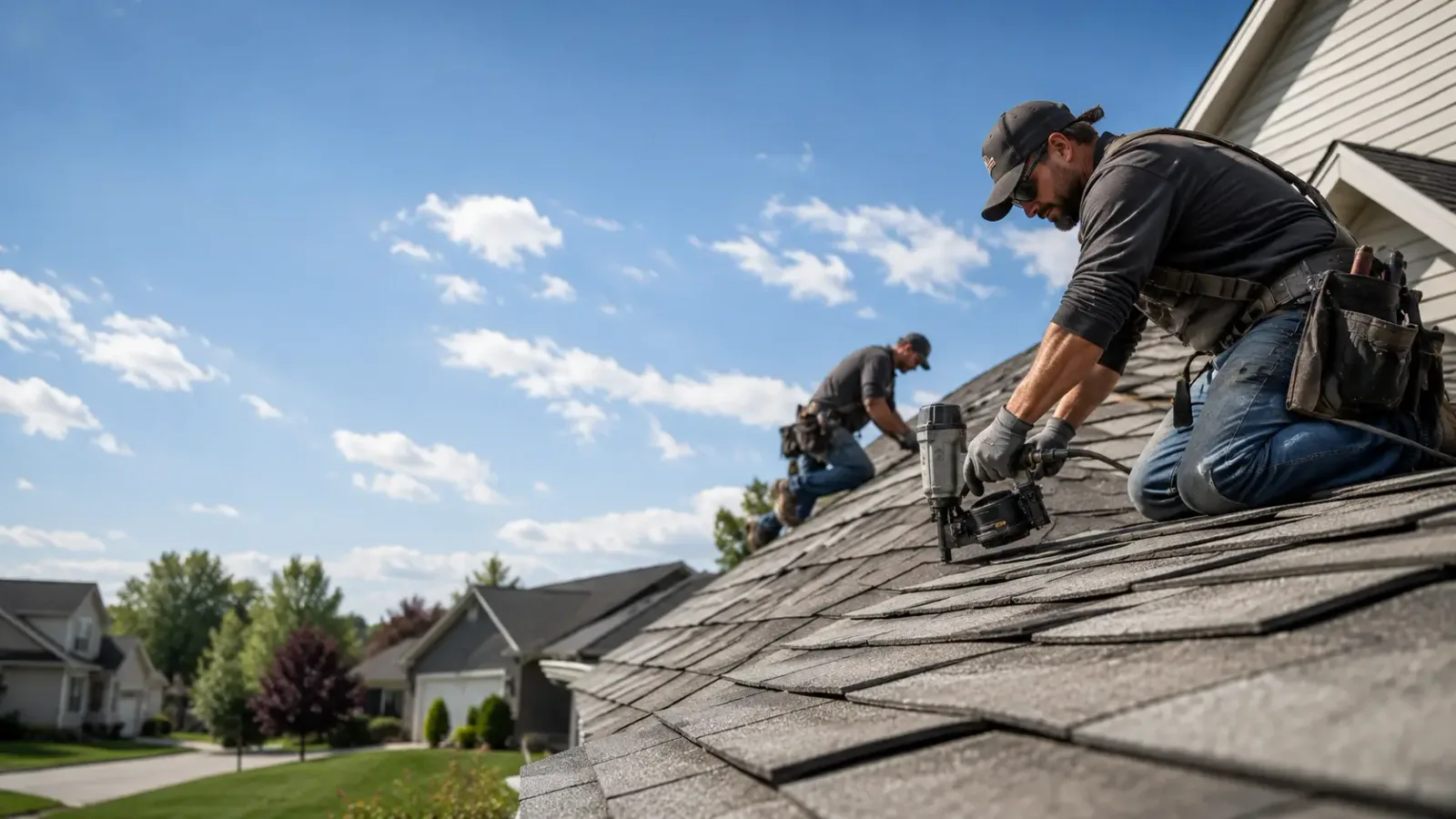 Storm Damage Roof Repair in Cushing, OK near me
